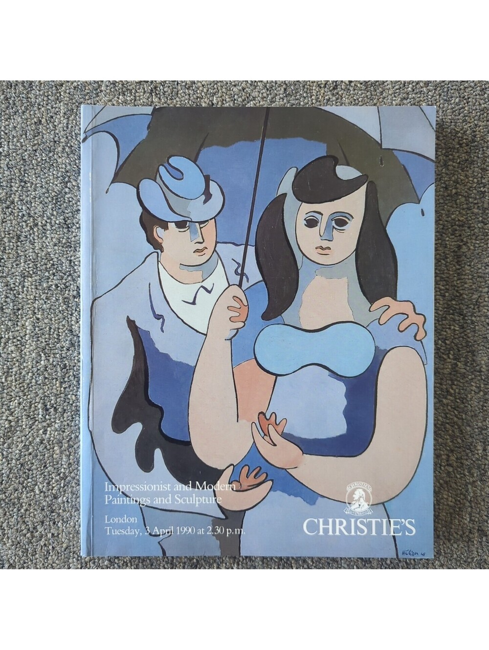 Christie's Impressionist and Modern Paint and Sculpt London 3 April 1990